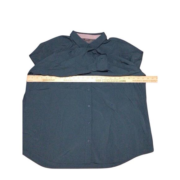 Eddie Bauer Women's Adventurer Pro Field Stream Shirt Long Sleeve 2XL Teal Green - Picture 7 of 9